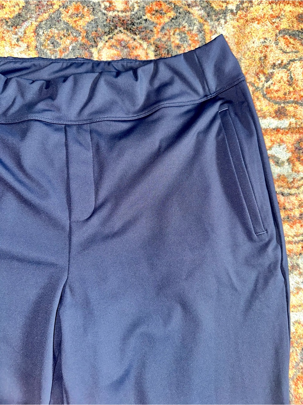 HALARA Navy Wide-Leg Pull-On Trouser - Picture 2 of 5